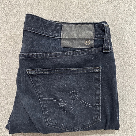 AG Everett Slim Straight Men's Blue Jeans Size 33 - Picture 1 of 14
